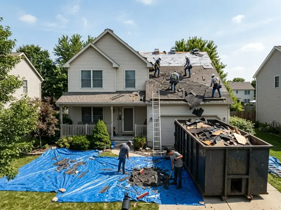 roof-replacement-debris-remova-004 — frequently asked questions, Cheapest Dumpster Rentals in Burr Ridge, IL